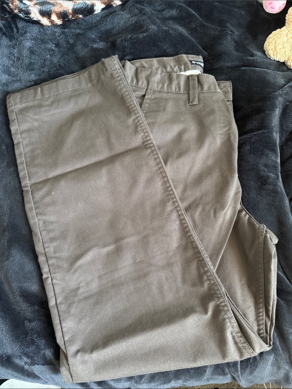 Vans Men's Olive Brown Chino Pants